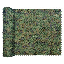 Camouflagenet, bulkrol zonwerend gaasdoek voor themafeesten in de buitenlucht, 1,5 x 6 meter