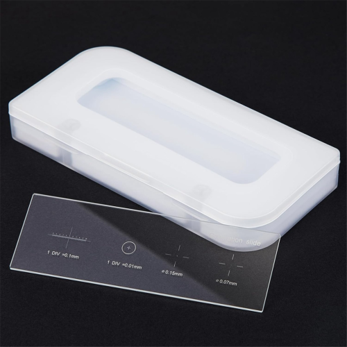 0.01 mm microscope calibration slider, calibration camera ruler 1