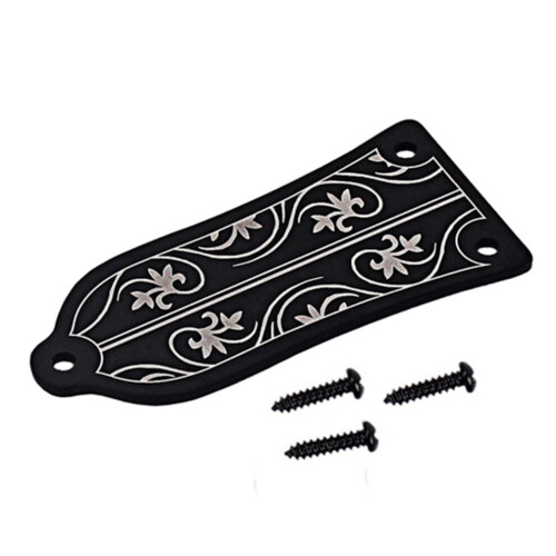 Halsstababdeckung für E-Gitarre (schwarz) 1