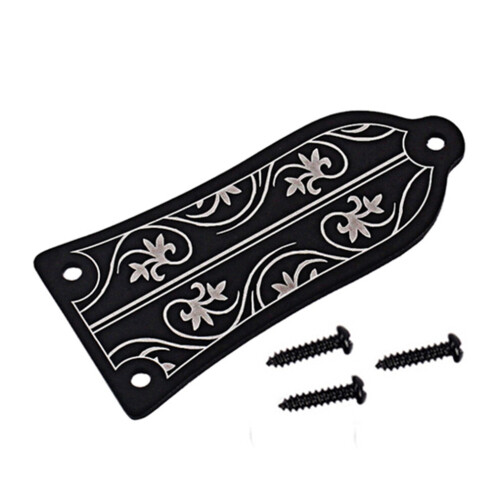 Halsstababdeckung für E-Gitarre (schwarz) 2