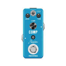 Rowin LEF-333 Gitaarcompressorpedaal - Klassiek analoog compressoreffect voor elektrische gitaar