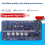 220V 12V Digital Bluetooth Amplifier Board EU Plug 3