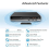 DVD player box for CD disc player, AV output, MIC port, EU plug 3