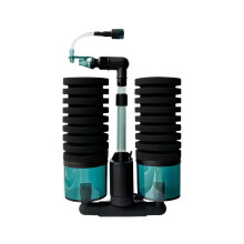 USB-Aquariumfilter mit elektrischer Wasserpumpe für Aquarien, Luftpumpe, Abschäumer, Biofilterschwamm,