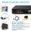 DVD player box for CD disc player, AV output, MIC port, EU plug 4