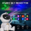 New LED Star Galaxy Projector Night Light Astronaut Projector Lamp 3