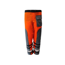 Protective trousers for sawing, versatile, protective, adjustable waist belt, chainsaw trousers M