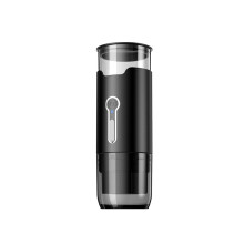 Draagbare premium koffiemachine, elektrische espressomachine, perfect voor op reis, kamperen en wandelen.