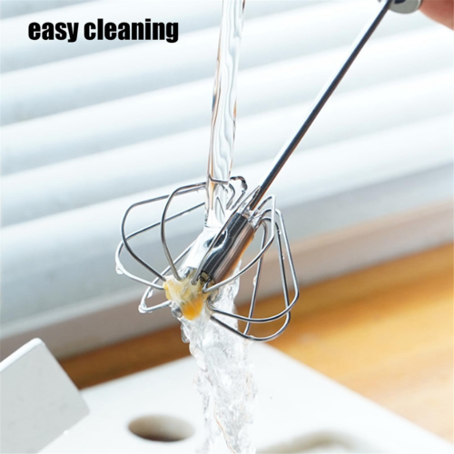 2PCS Semi-Automatic Whisks Manual Hand Mixer 1