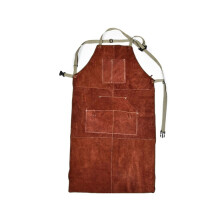 Lasschort van rundleer, wasbaar, warmte-isolerend, leren lasschort, beschermende kleding voor solderen,