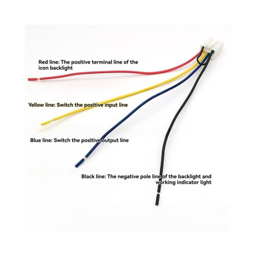 Fog light switch with cable for Jimny 2010-2015 (car accessories) 2