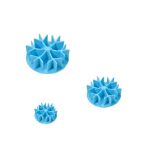 Slow Feeder für Haustiere, Futternapf für Langsames Fressen, Futternapf-Einsatz, Anti-Erstickungsschutz, Langsames Fressen, Design, Blau