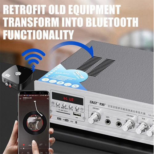 NFC Bluetooth 5.3 Audioempfänger USB U-Disk Play Fernbedienung 1