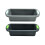 Silicone loaf pan for baking bread, meatloaf, cakes, reusable rectangular non-stick molds with easy handles 1