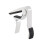 White one-handed guitar trigger capo with quick-release mechanism 2