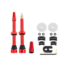 Tubeless-Luftventil, MTB für Mountainbike, Rennrad, Tubeless-Felgenventil-Set, Fahrrad, Ersatzteile,