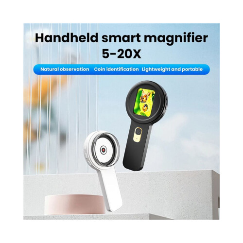 New Digital Microscope with 200x Ultra-High Magnification, 2-inch HD Large Image Extension Mini Microscope A 1