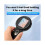 New Digital Microscope with 200x Ultra-High Magnification, 2-inch HD Large Image Extension Mini Microscope A 3