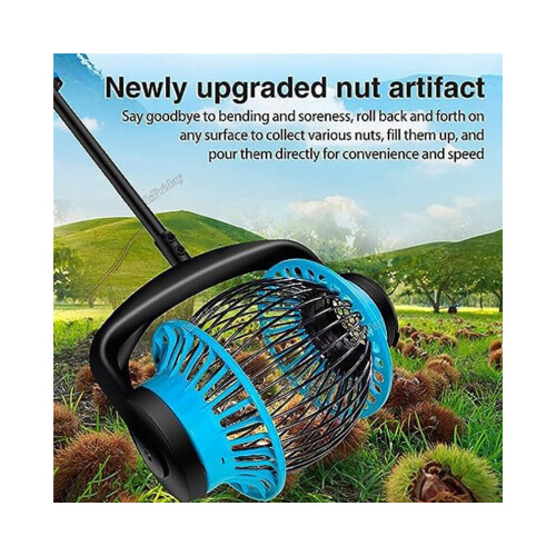Nut picker, fruit picker, fruit picker with side opening, pecan picker (top opening), suitable for pecans, golf balls 1