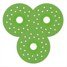 3-piece diamond bevel saw blade for cutting and grinding tiles