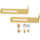 Pickguard Bracket Mounting Screws for Electric Guitar (2 Pack) (Gold) 2