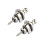 Premium Guitar Strap Locks and Knobs, Safety Quick Release Strap Retainer System, Nickel (2 Pieces) 3