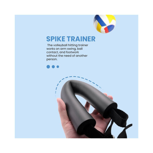 Volleyball spike trainer, volleyball spike training system, volleyball equipment training, improves 2