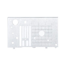 Metal stitch plate for straight stitches, professional stitch plate compatible with -LB5000, Elite PE545, CE1100PRW