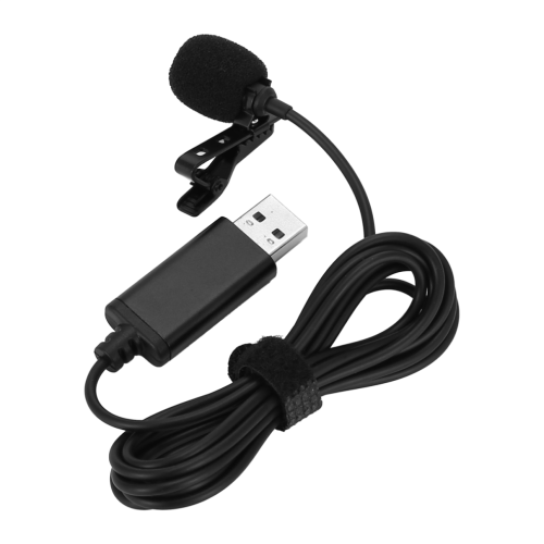 Universell USB-mikrofon Lavaliermikrofon Clip-on-datormikrofon 2