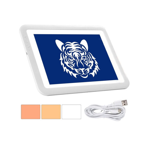 Rechargeable A4 LED light box for tracing, wireless light box, drawing light table, light pad, light copy board for artists