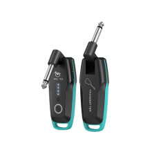 WS-70 UHF Gitarren-Funksender-Empfänger Wiederaufladbares Mehrkanal-Funkgitarrensystem Musikinstrument A