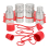 1 Set Hydraulic Quick Couplings 1/2 Inch SAE Flat Surface 1