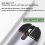 Wireless mouse with Bluetooth dual mode (BT5.1+USB 2.4G), quiet, 4