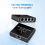 Ethernet-adapter LAN Internet-splitter Gigabit-switch 1 till 4 4