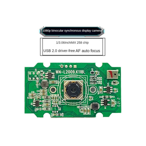 USB 2.0 8MP 30fps HD 3264x2448 resolution autofocus camera module IMX258 sensor 75 USB camera module 1