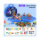 Toy toolbox without drill, space-themed toolbox, toy toolbox for toddlers with drill and screw function 2