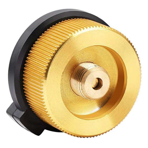 Adapter camping adapter butane gas adapter gold