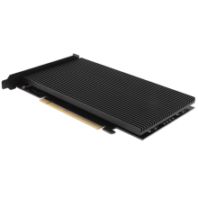 M.2 NVMe zu PCIe 4.0 x16 Adapterkarte, für Bifurkation