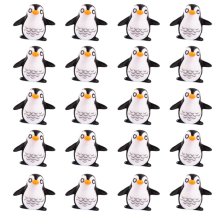 Micro-landscape decoration penguin animal doll DIY material S