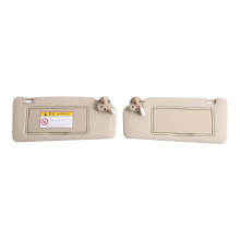 Car Left Right Sun Visor with Make-Up Mirror for T700 T800