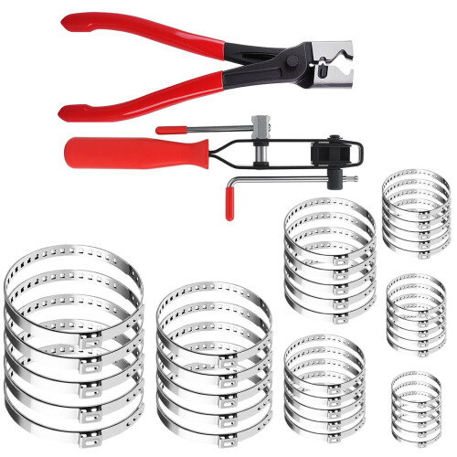 Adjustable Nonrust Steel CV Hose Clamp Tool Hose Clamp Pliers-B