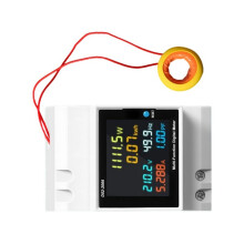 DIN Rail LCD Digital Energy Meter kWh-450 volts External money