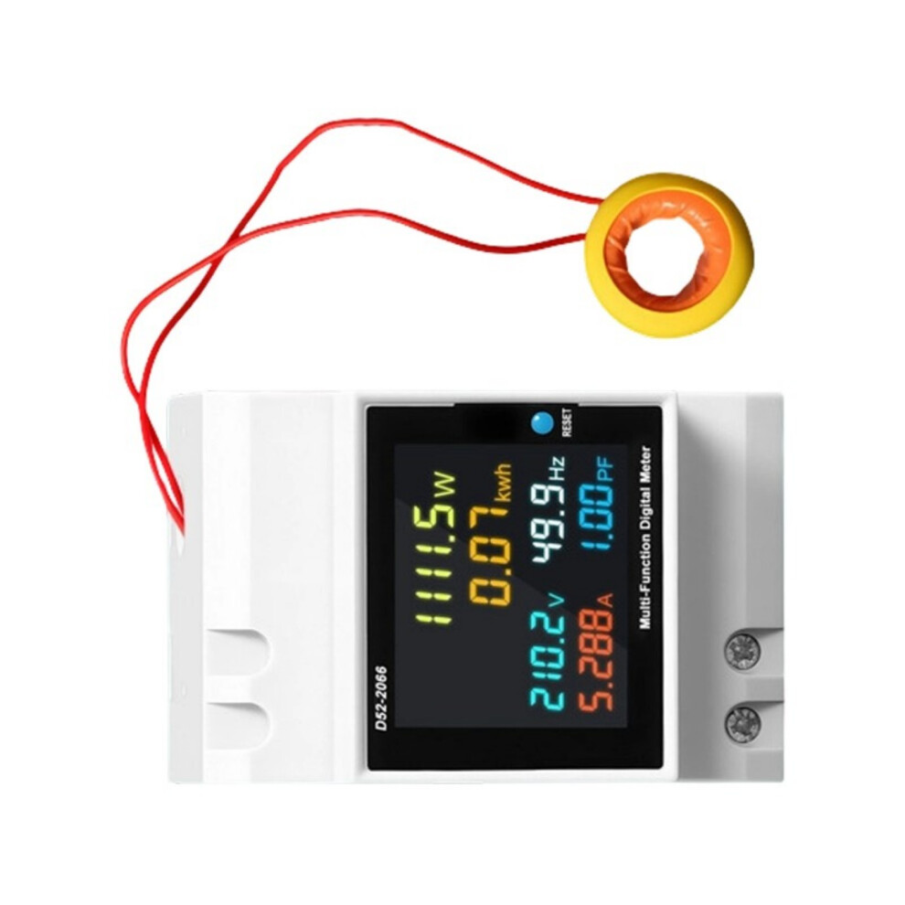 Din Rail Lcd Digital Energy Meter Kwh-450 Volts External Money 7704001140316