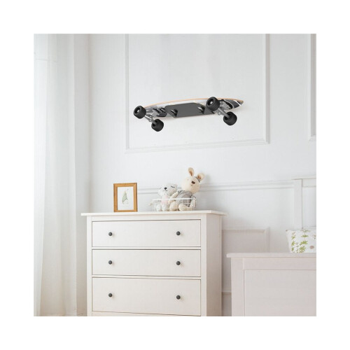 Wall mount for skateboard/snowboard/longboard, wall-mounted display, skateboard shelf rack 2