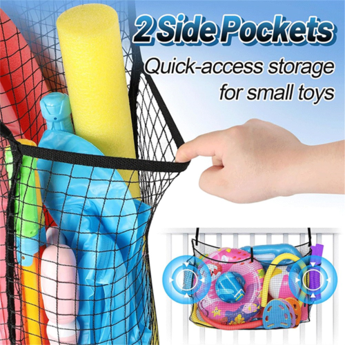 Großes Pool-Float-Spielzeug-Aufbewahrungsnetz DurableMesh Net Organizer 1