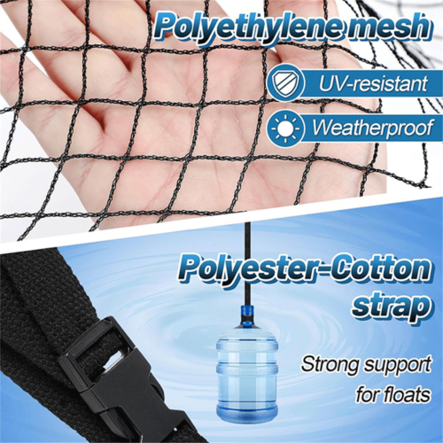 Großes Pool-Float-Spielzeug-Aufbewahrungsnetz DurableMesh Net Organizer 2