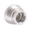 4 pieces aluminum central locking nuts, metal wheel cap nuts, silver 4
