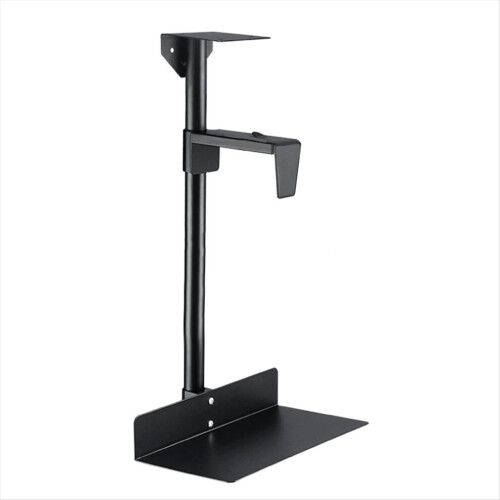 Universal PC Case Mount Under Desk Wall Side Mount CPU Stand, B