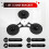 Receiver mount - magnetic tripod mount, roof mount, installation - silver 4