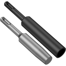 2 pieces of grounding rod drivers 15 mm/25 mm Professional SDS-Plus grounding rod